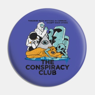 The Conspiracy Club illuminati Pin