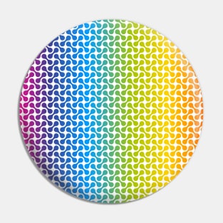 Full Spectrum (Rainbow) Metaballs Pattern Pin