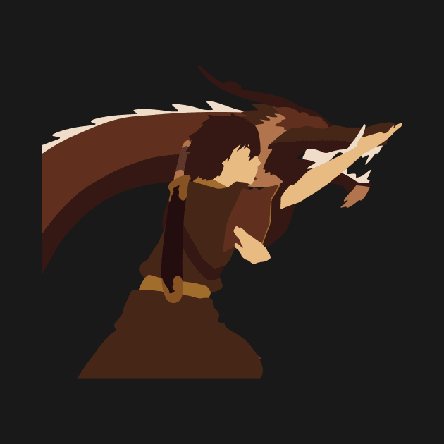 Avatar the Last Airbender Zuko Minimalist by basitkhan