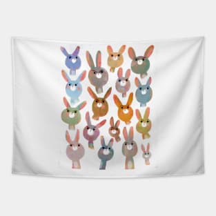 Bad Tempered Bunnies Tapestry