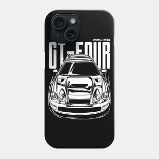 Toyota Celica GT-Four (White Print) Phone Case