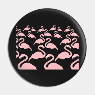 Light Pink Flamingo Tropical Bird Pattern Pin