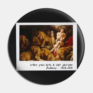 rubens - cat person meme Pin