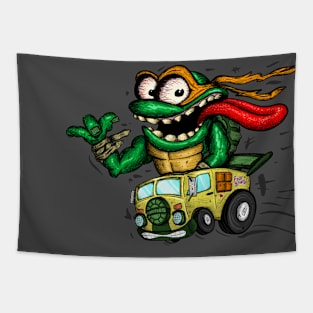 Turtle Fink Mikey Tapestry