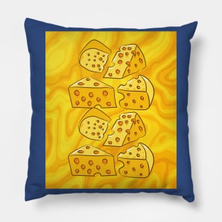 Cheese Full Of Holes In Every Way Pillow