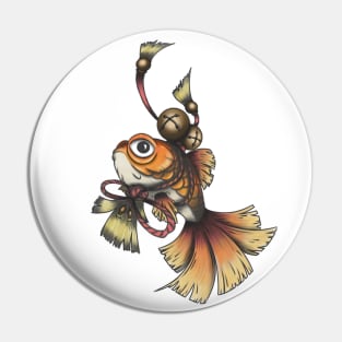 Goldfish Pin