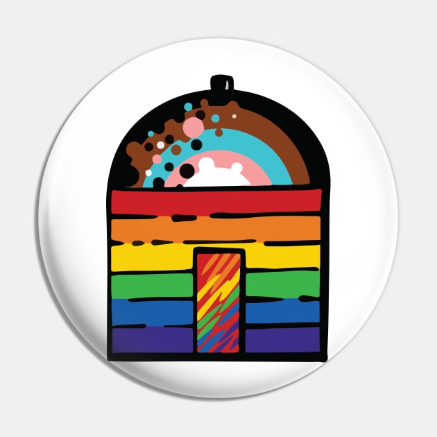 Navajo Hogan Pride Pin by bricesondennis