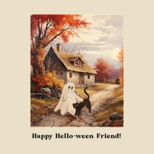 happy Halloween friend T-Shirt