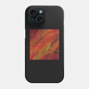 Colorful Abstract watercolor pattern Phone Case