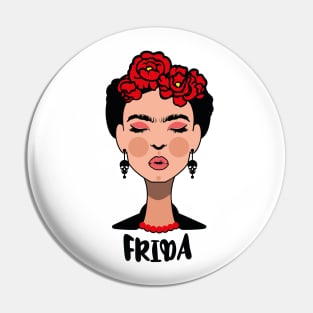 Frida Kahlo fashion woman Pin