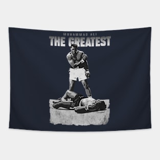 Muhammad Ali Classic Artwork III Tapestry