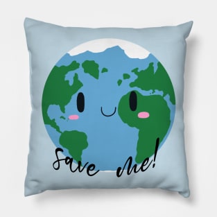 Save the Earth! Pillow