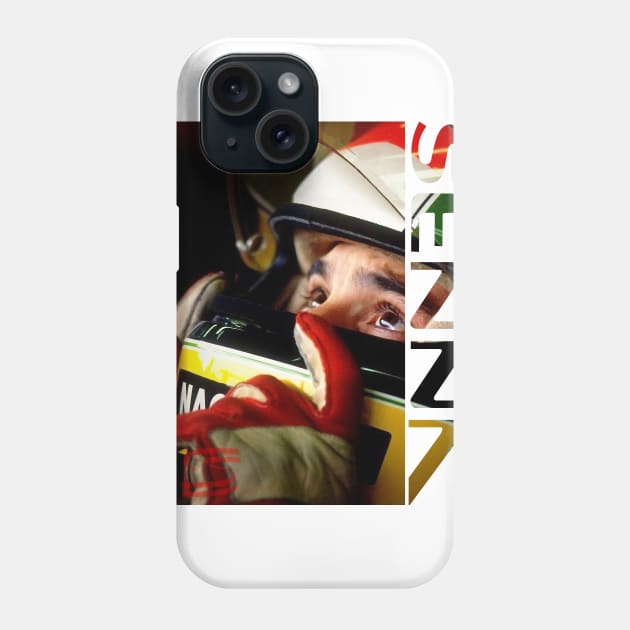 AYRTON SENNA Phone Case by HSDESIGNS