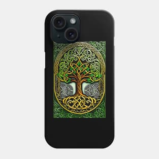 Celtic knot tree 1 Phone Case