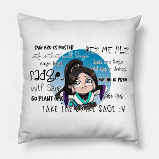 typical healer Pillow