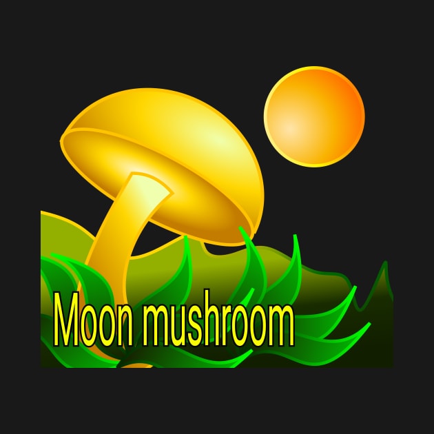 Moon mushroom by Holisudin 