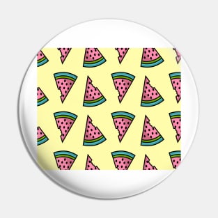 Watercolor watermelon Pin