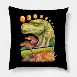 Prehistoric Beasts Pillow