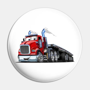 Cartoon truck Pin