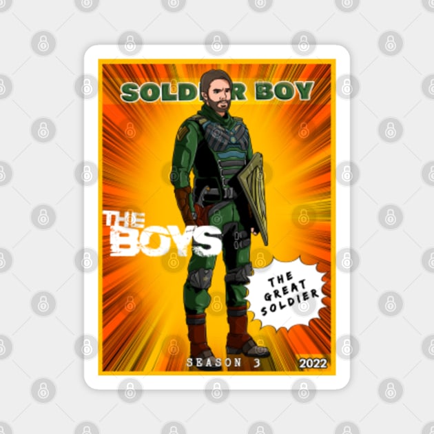 soldier boy the boys season 3 Soldier Boy TeePublic