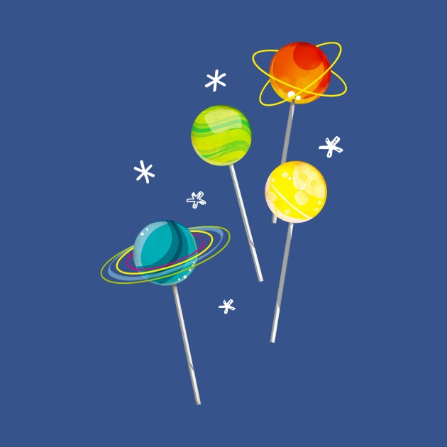 Candy Planets by masslos