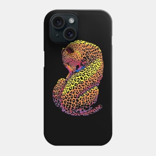 Leopard Bright Psychedelic Phone Case