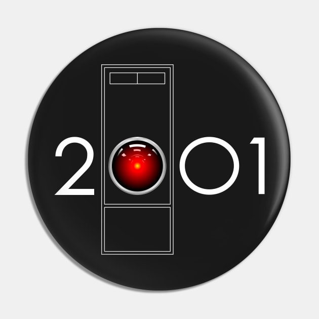 2001 - HAL Pin by Blade Runner Thoughts