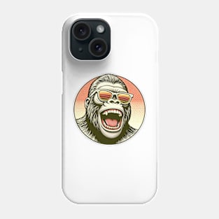 laughing gorilla Phone Case