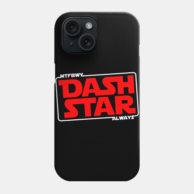 Dash Star "Empire Strikes Back" Red Logo Phone Case by DashStarWars