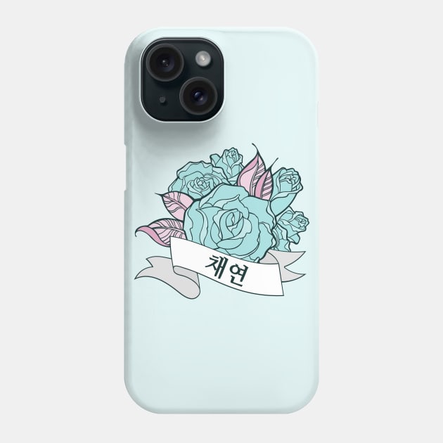 Chaeyeon Blooming Rose Phone Case by Silvercrystal