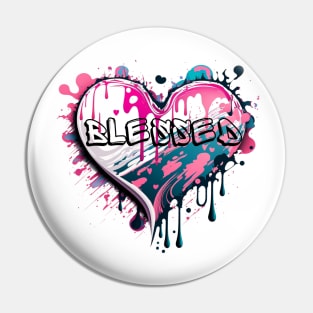 Sweet Blessed Heart Pin