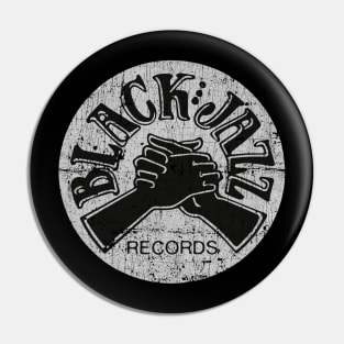 Black Jazz Records Pin