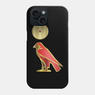 Egyptian Horus Falcon Red Phone Case