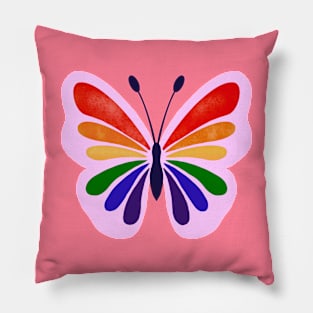 Pride butterfly Pillow