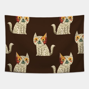 Mummy Kitty Tapestry