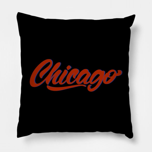 Chicago Pillow by TambuStore