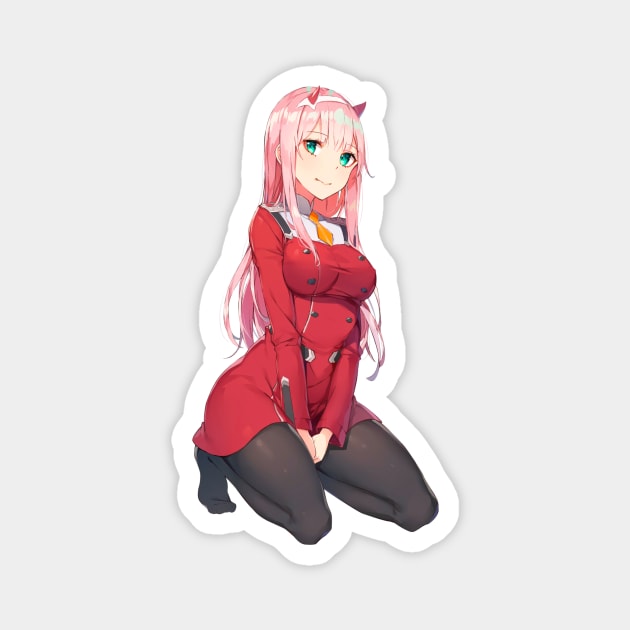 Zero Two Magnet by Venandeu