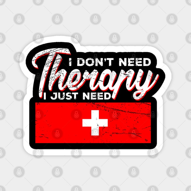 Funny Switzerland Magnet by Mila46