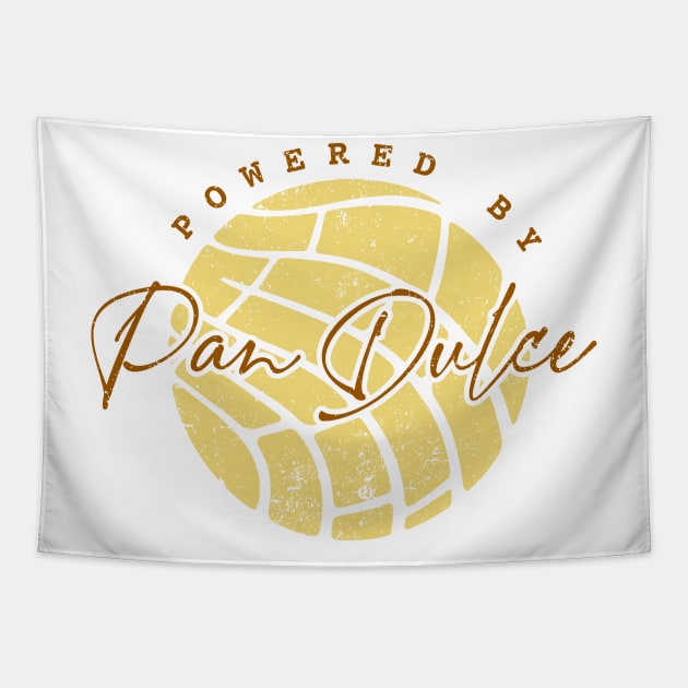 Powered By Pan Dulce Tapestry by verde