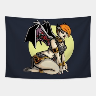 Demon Goddess Lilith Mae Tapestry