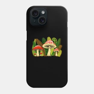 Happy Mushrooms Phone Case