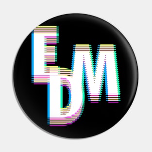 EDM Techno Electronic music house Pin