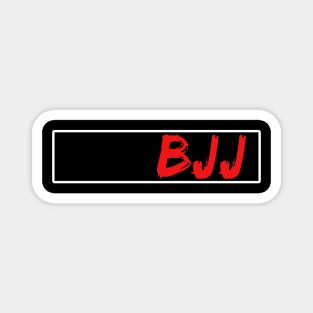 BJJ black belt Magnet