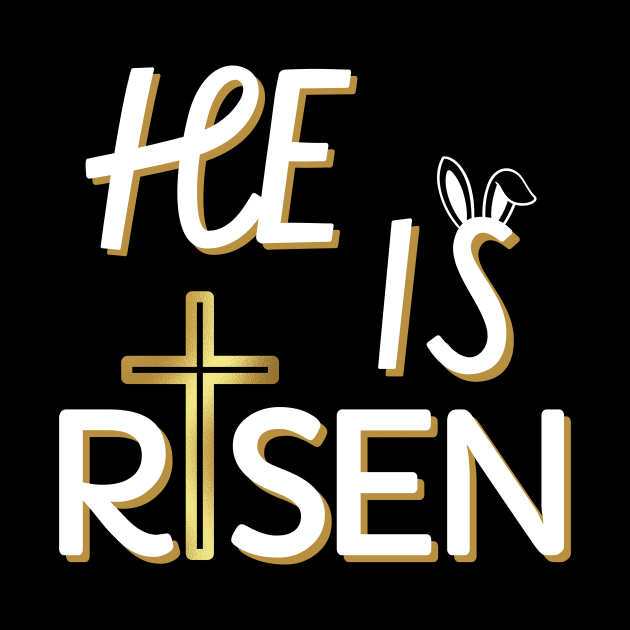 He Is Risen Shirt For Men Women Christian Gifts Happy Easter by IYearDesign