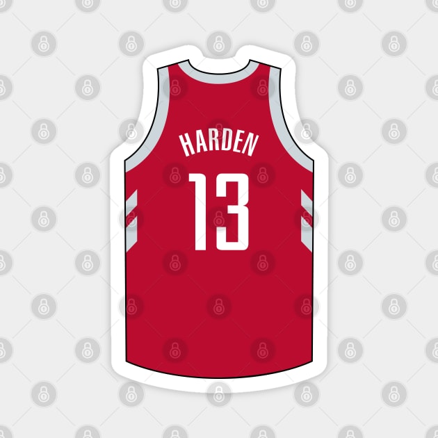 James Harden Houston Jersey Qiangy Magnet by qiangdade