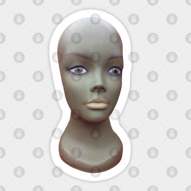 Fashion Mannequin Doll Wig Head - Doll Head - Sticker