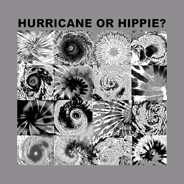 Hurricane or hippie - Tie Dye - Phone Case