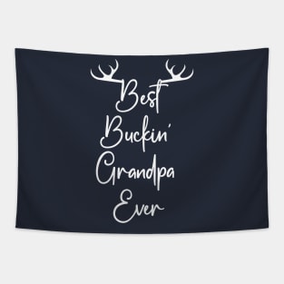 Best Buckin' Grandpa Ever Tapestry