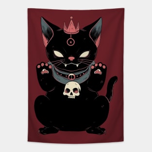 Metalhead Kitty Tapestry