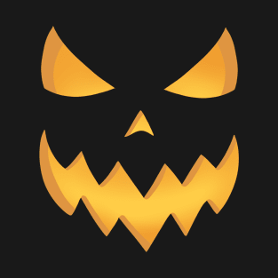 Grinning Jack O Lantern Face T-Shirt